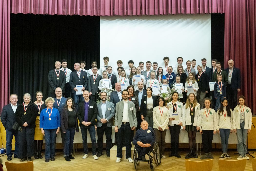 Sportehrung alle Geehrten